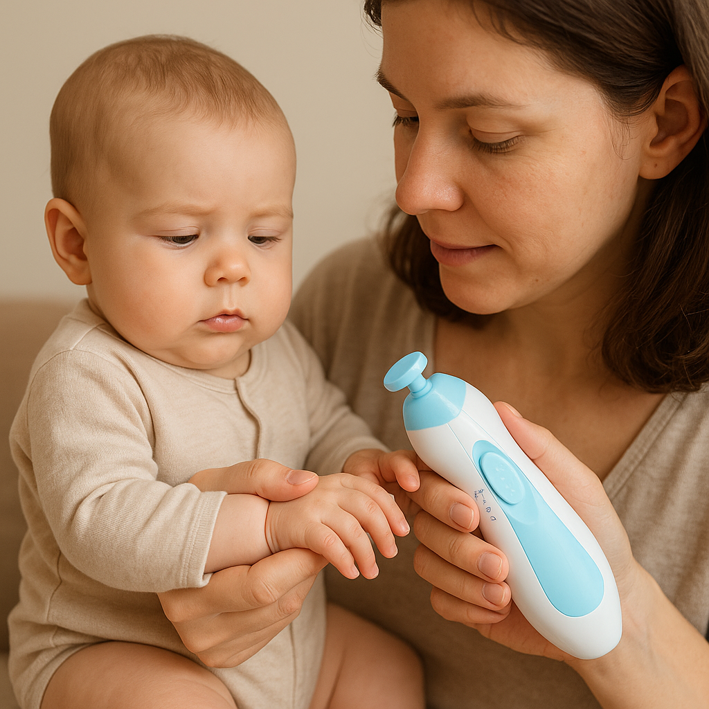 גוזז ציפורניים ביטחותי לתינוקות