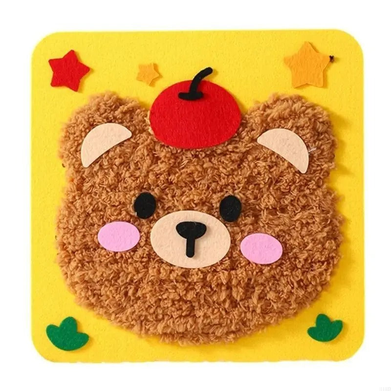 ערכת בובות חוטים לילדים ליצירה עצמית