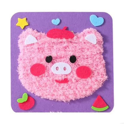 ערכת בובות חוטים לילדים ליצירה עצמית