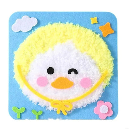 ערכת בובות חוטים לילדים ליצירה עצמית