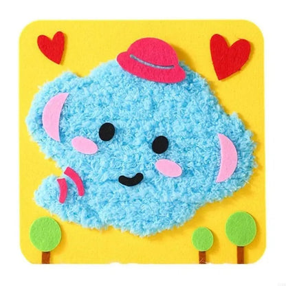 ערכת בובות חוטים לילדים ליצירה עצמית