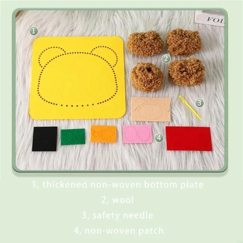 ערכת בובות חוטים לילדים ליצירה עצמית