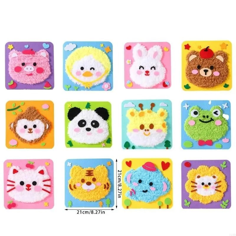 ערכת בובות חוטים לילדים ליצירה עצמית