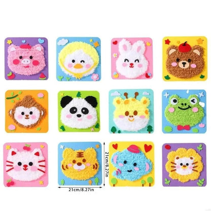 ערכת בובות חוטים לילדים ליצירה עצמית