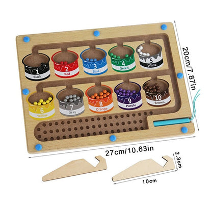 לוח מבוך מגנטי לפיתוח חכם